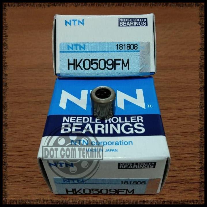 TERLARIS BEARING BAMBU HK 0509 NTN NEEDLE ROLLER BEARING (5MM X 9MM X 9MM) 
