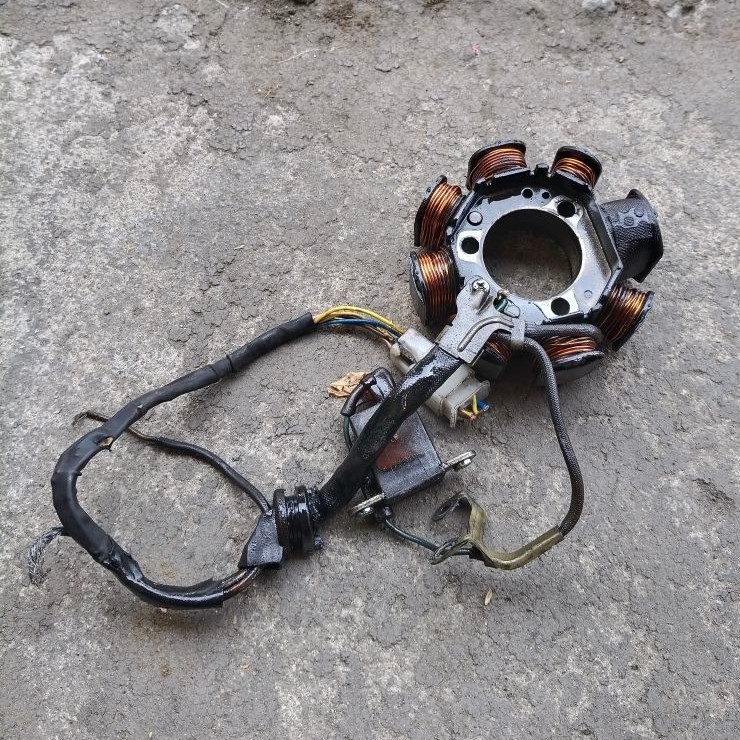 SPUL PENGAPIAN MOTOR TIGER REVO/TIGER 2000 ORIGINAL COPOTAN KONDISI NORMAL
