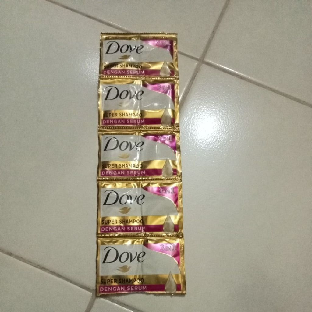 Shampoo Dove 3in1 Super Shampoo Dengan Serum