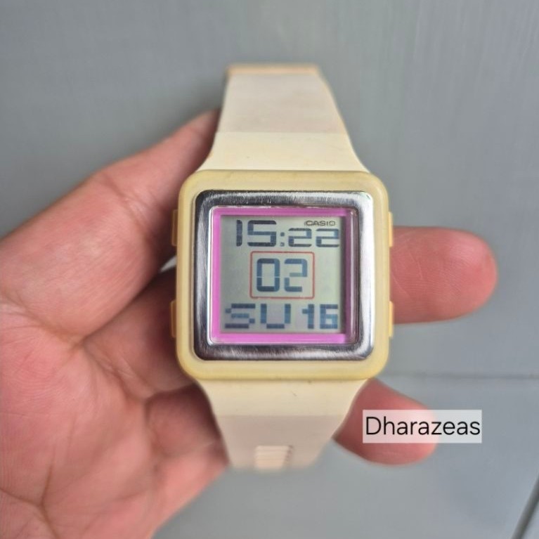 Jam Casio LDF-20 bekas second