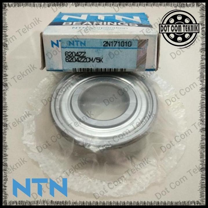 TERLARIS BEARING 6204 ZZ NTN / BALL BEARING 6204 ZZ NTN 