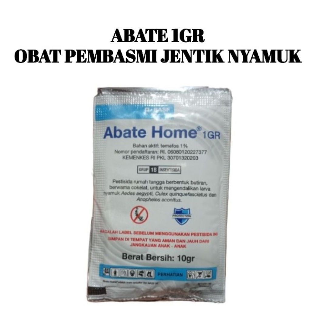ABATE PEMBASMI JENTIK NYAMUK / ABATE PEMBASMI JENTIK NYAMUK SACHET / ABATE PEMBASMI NYAMUK 1 GRAM