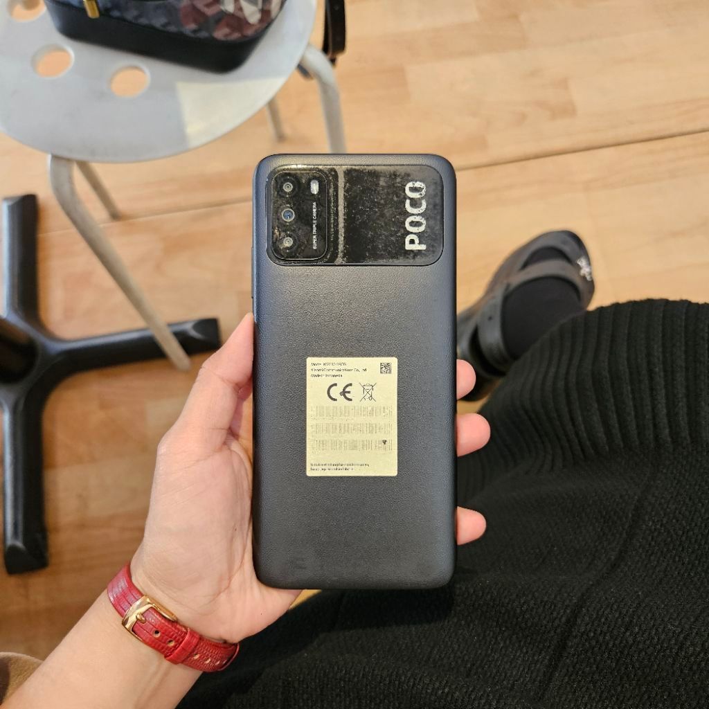 POCO M3 6/128GB (Ada Minus) HP Second Murah