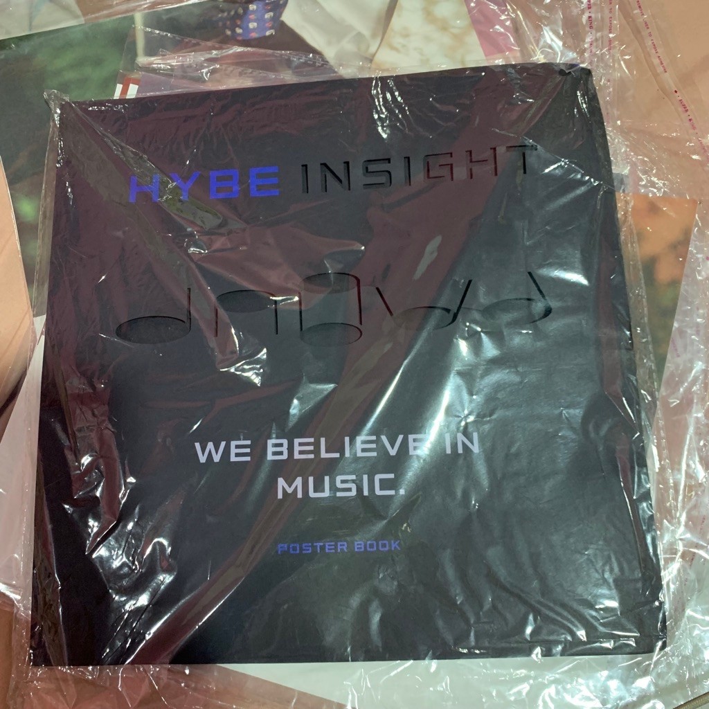 POSTER HYBE INSIGHT BTS OFFICIAL
