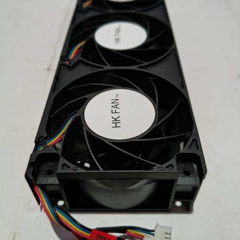 KIPAS DC 48VOLT 6.90A GANDENG 3 HK FAN 8CM PANJANG=24.3CM FULL HIGH SPEED