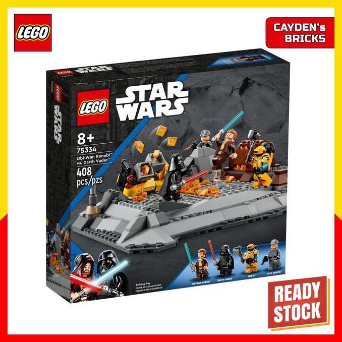 Lego Starwars 75334 Obi-Wan Kenobi vs. Darth Vader