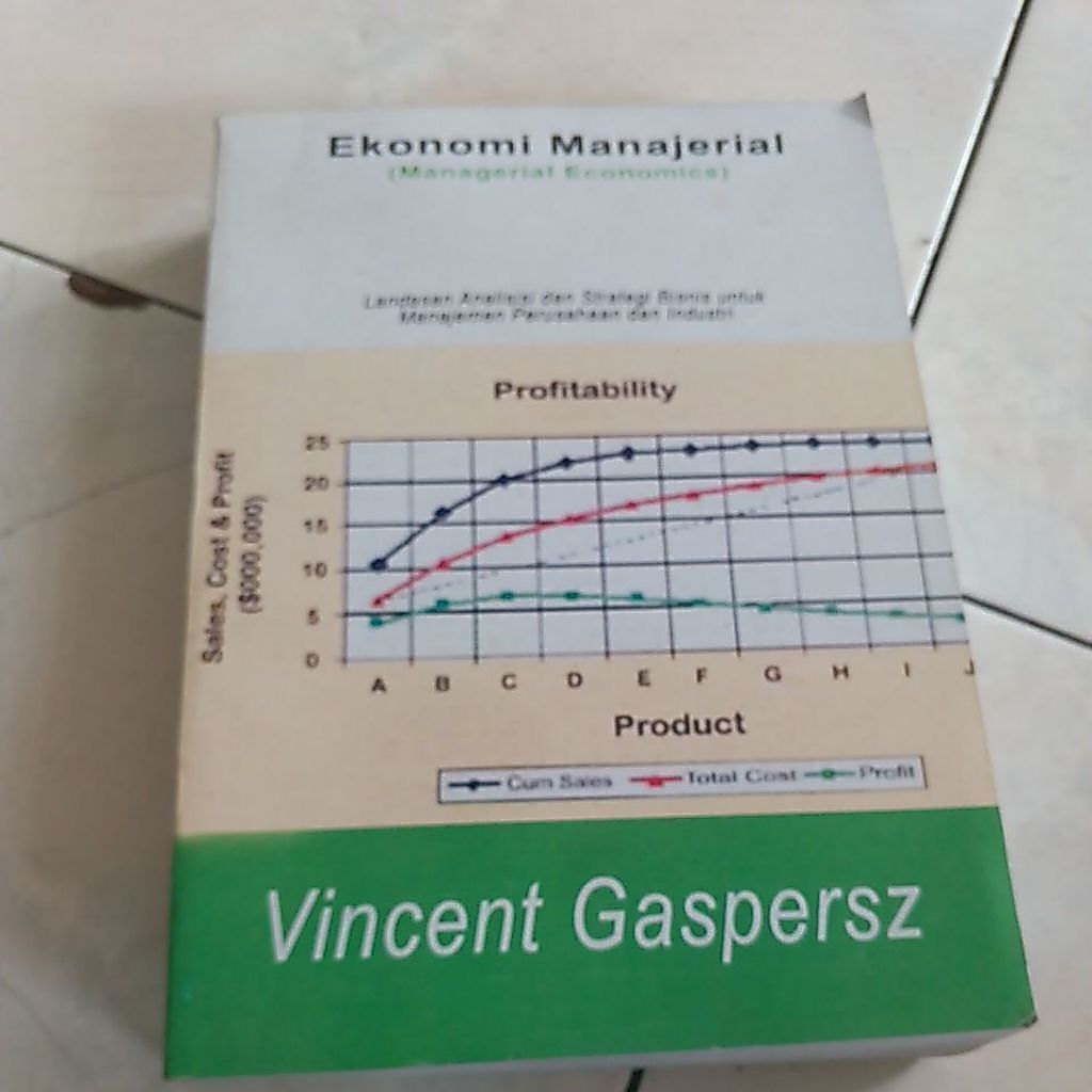 Buku Ekonomi Manajerial Managerial Economics Vincent Gaspersz