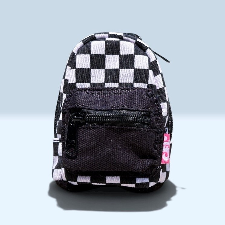 CFL Hubba Check/Canvas Mini Backpack - Fingerbag