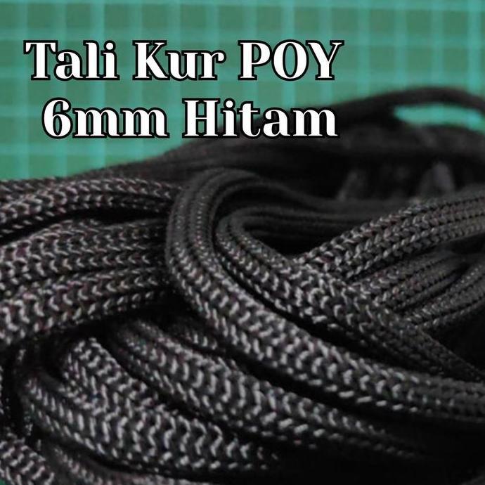Craft- Tali Paper Bag / Tali Kur Poy 6Mm Hitam