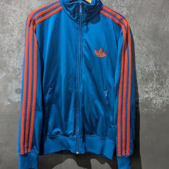 Tracktop Adidas Firebird Blue Stripe Orange CW Dublin