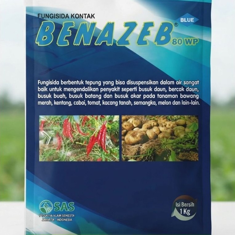 FUNGISIDA BENAZEB 80 WP 1KG