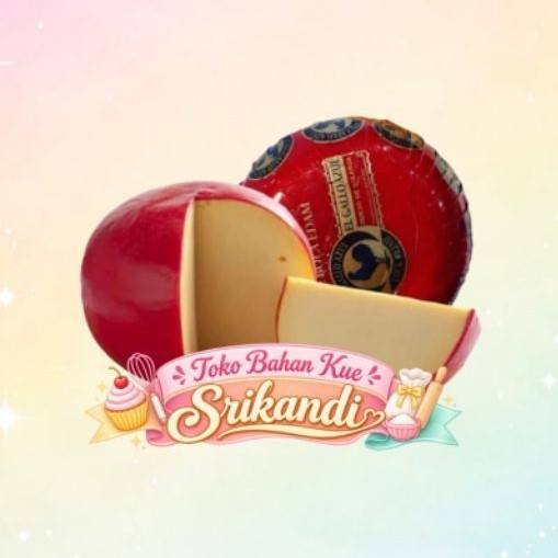 Keju Edam / Edam Ayam Emas / Keju Tua Repack 100gr