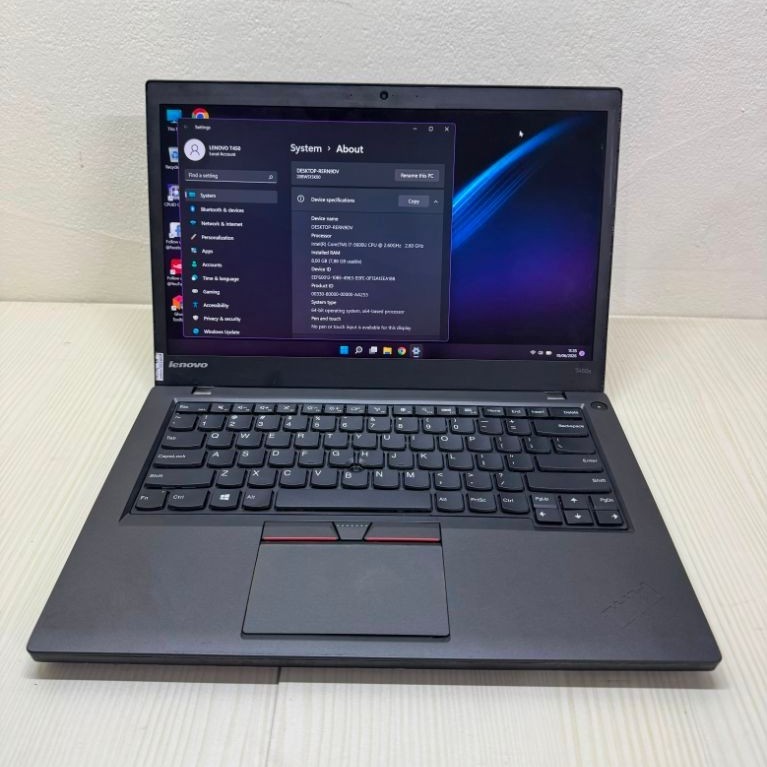 Lenovo T450S i7 RAM 8GB SSD 512GB