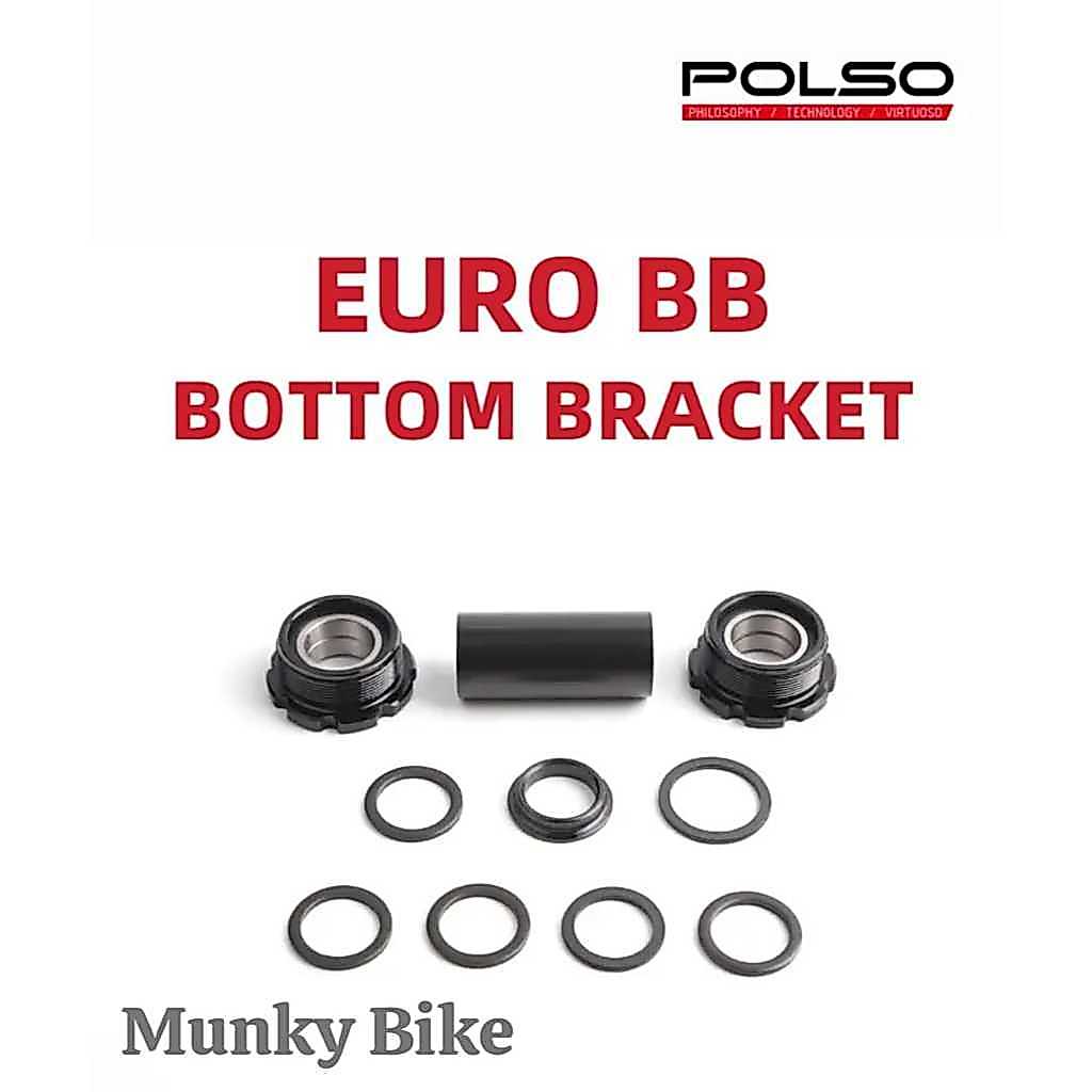 Foto Polso Euro BB Bottom Bracket Euro Set Sepeda BMX 19mm Seal Bearing