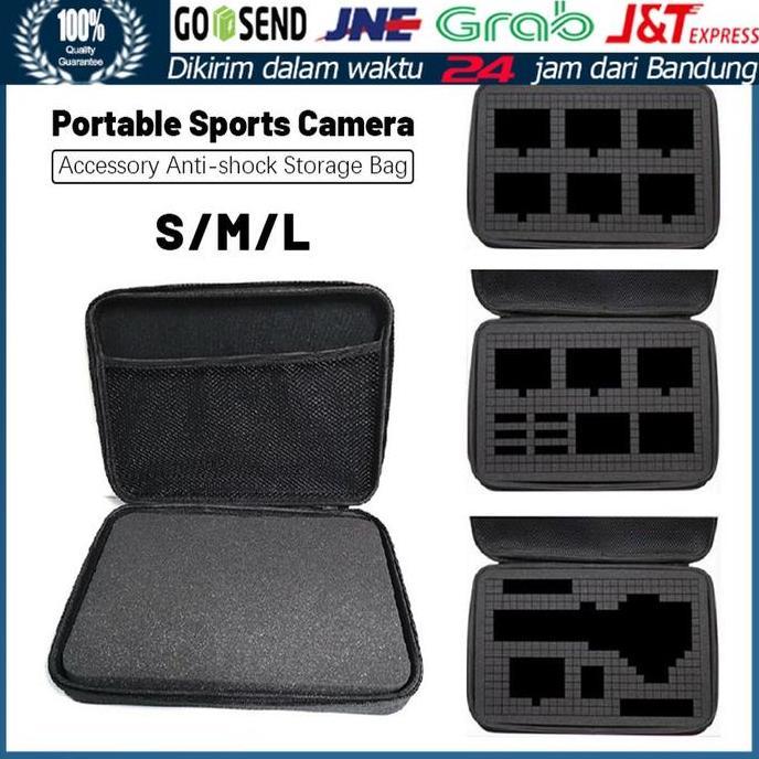 LIVINMART Tas Action Cam Case for Action Cam Kamera  LARGE