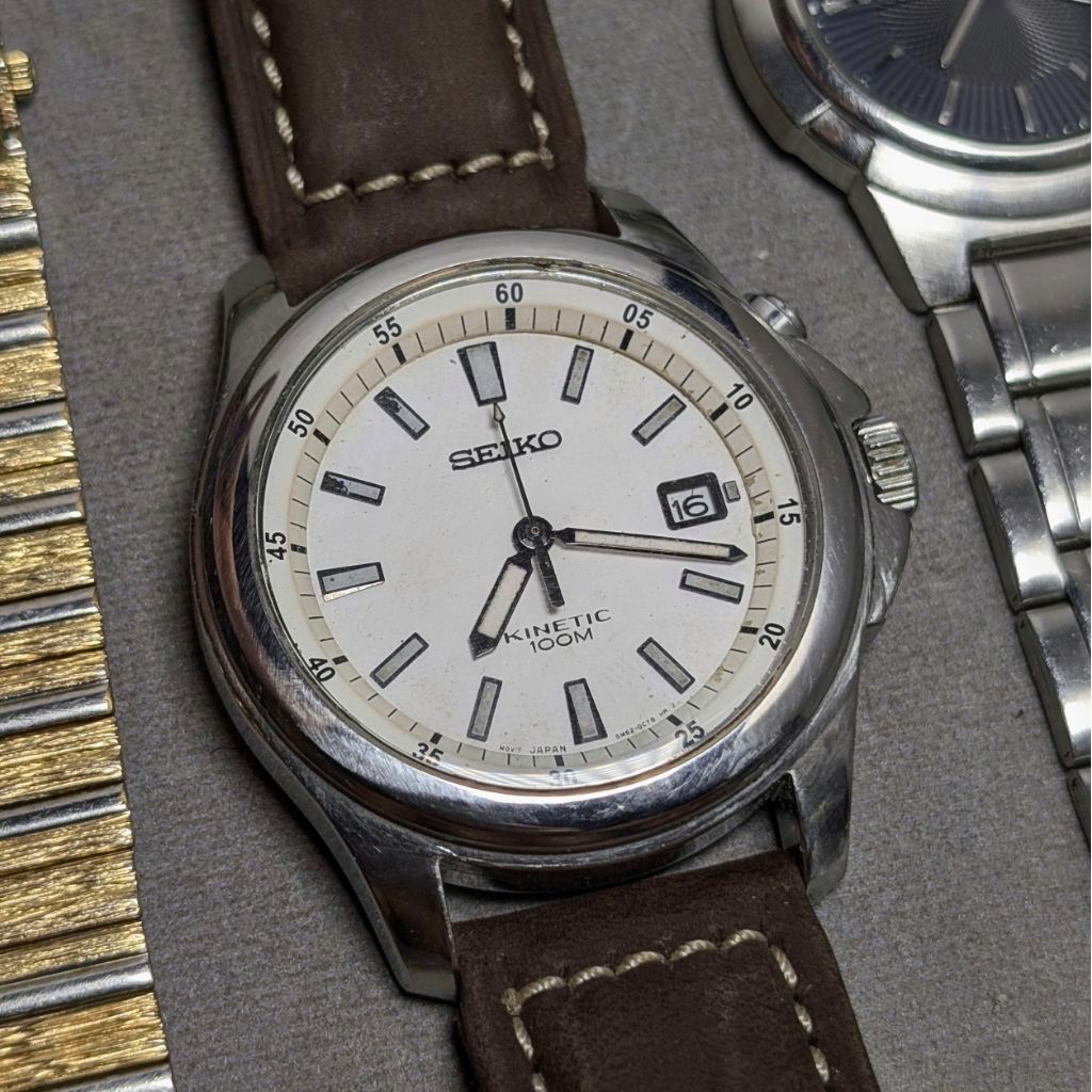 SEIKO Kinetic SKA461P1 cal.5m62a 6 jewels