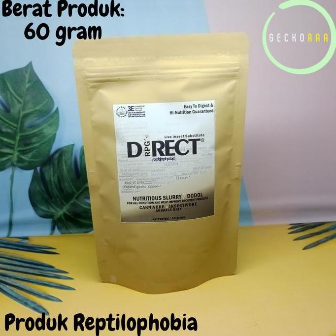 RPG Direct untuk Reptil Gecko Mogok Makan Sakit Subtitusi Serangga Reptil dalam Perawatan