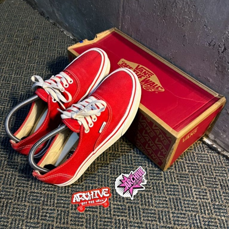 Vans Authentic Red Chili Size 39