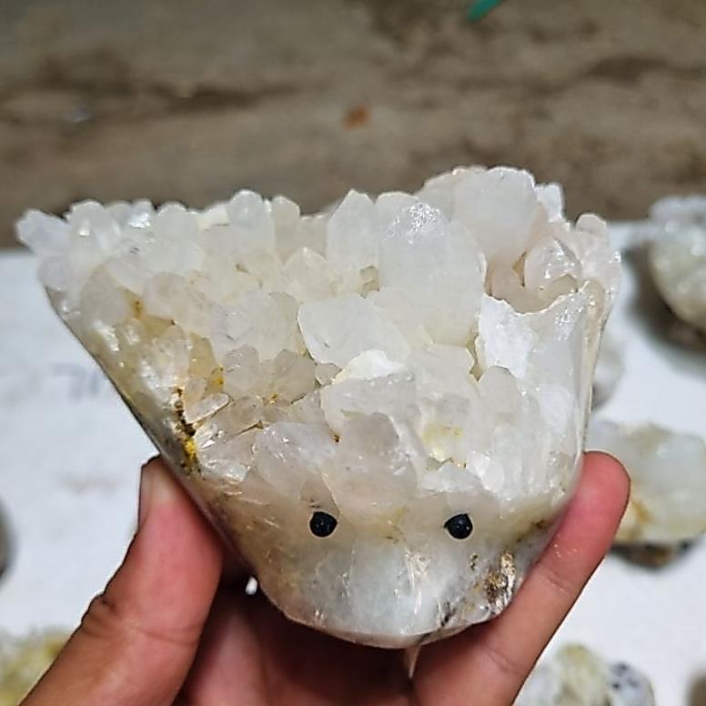 [TOYS] Hedgehog/Landak Batu Crystal