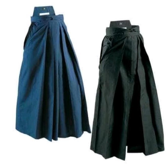 hakama bawahan nya saja, yukata kimono samurai Polos