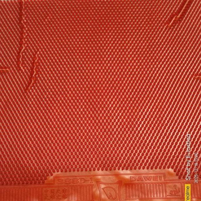 TERBARU - Karet Bintik Proses E-Lastica 955 1615 388D-1 Hitam dan Merah Blok Redam Sodokan Tajam