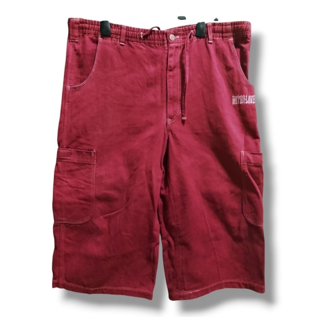 y2k jorts raton laveur big pocket japan brand