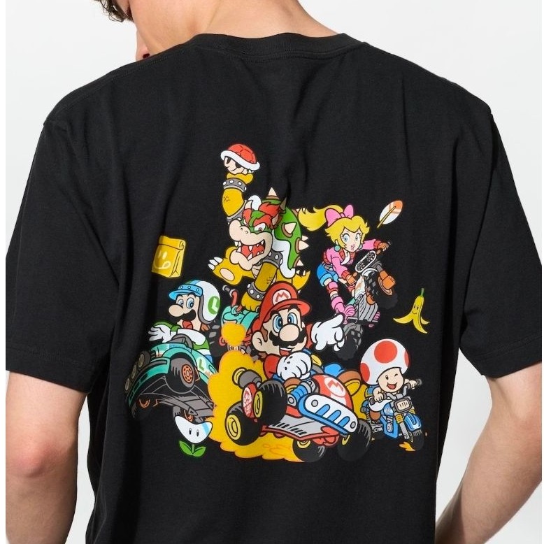 UT Mario Kart Lengan Pendek UNIQLO