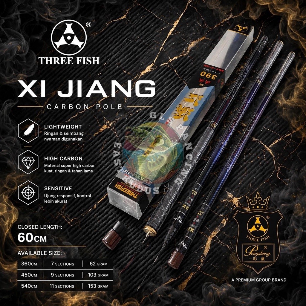 TEGEK TREEFISH XI JIANG SPECIAL 360,450,540