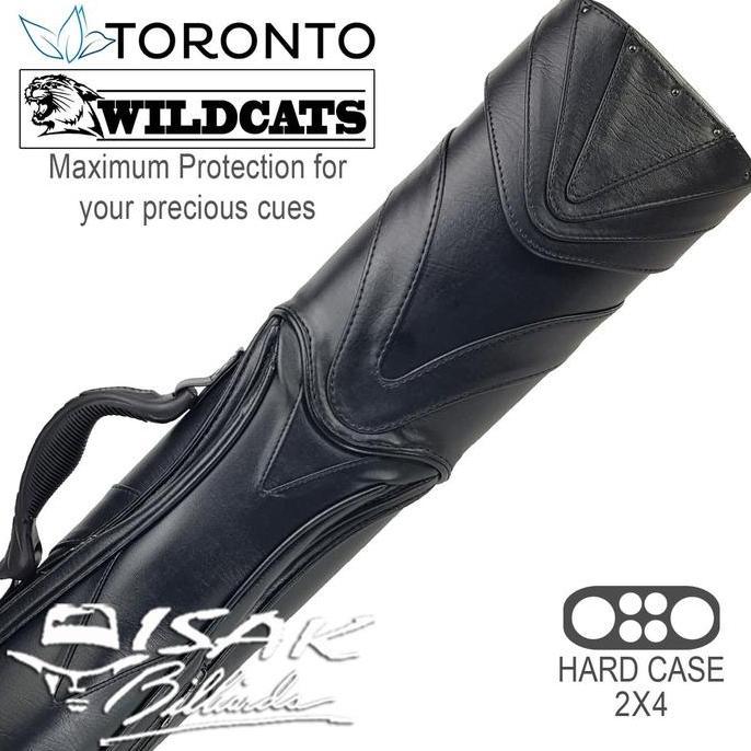 TERBARU - Toronto Wildcats 2x4 Case 362 - Tas Stick Sarung Cue Stik Billiard Ori