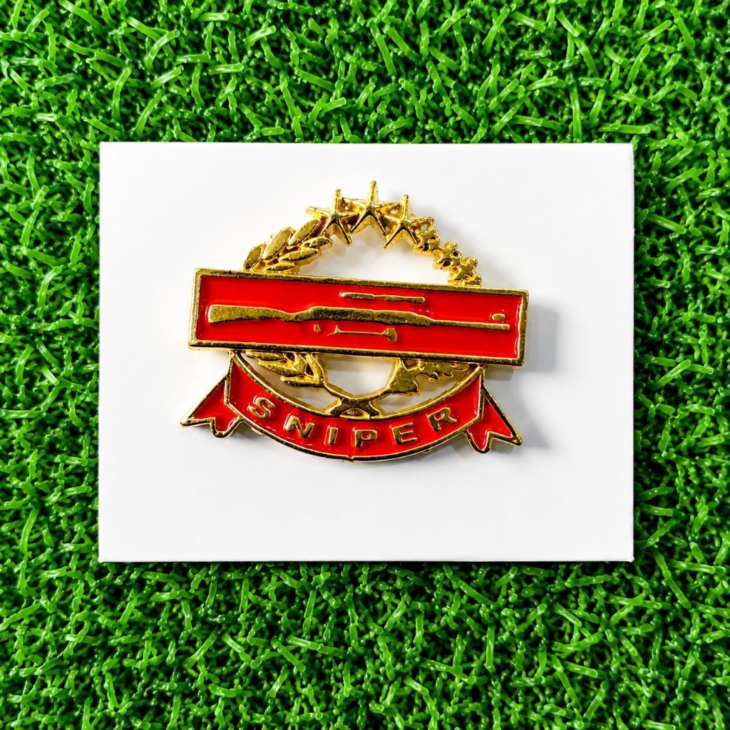Brevet Pin Sniper Atribut PDH Polri/militer