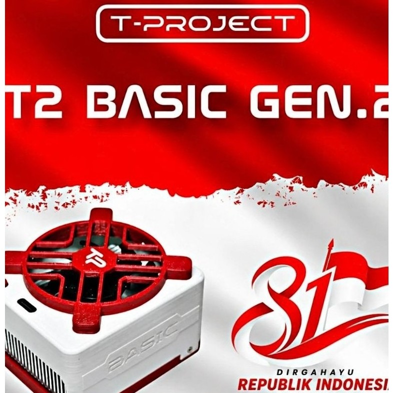 T-Project Fan Cooler T2 Basic Gen 2 Indonesia Edition