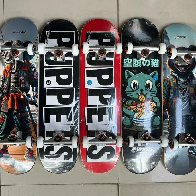 Skateboard Fullset Pemula by puppets