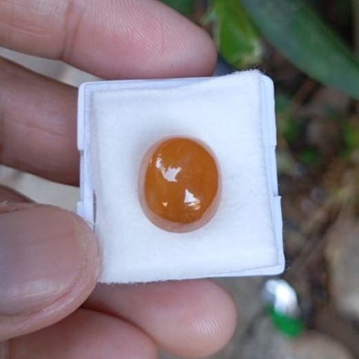 Batu natural yellow sapphire yakut madu