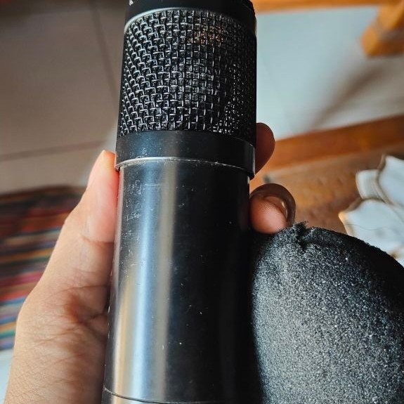 mic conderser taffstudio bekas