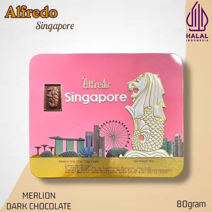 Coklat Alfredo Kaleng Twin Tower 80gram HALAL / Coklat Malaysia Chocolate Food Cokelat