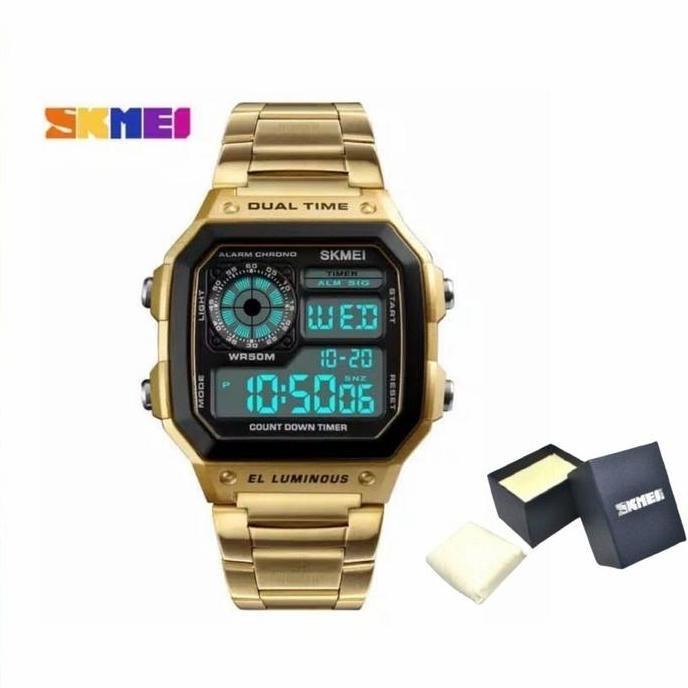 Jam Tangan Pria Dual Time SKMEI 1335 Men / Jam Tangan Pria SKMEI 1335