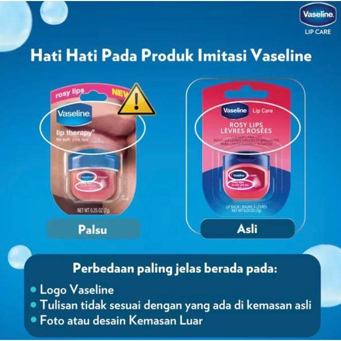 kyloup - vaseline lip therapy rosy lips 7g & colour care korea lip balm