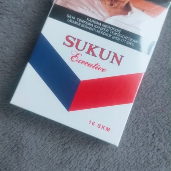 Perokok Sukun Executive 16 Skm Paket Putih Merah Biru