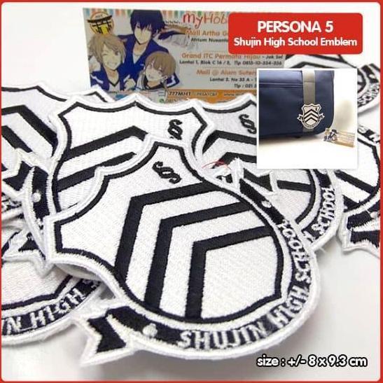 felaminass - persona 5 emblem patch badge