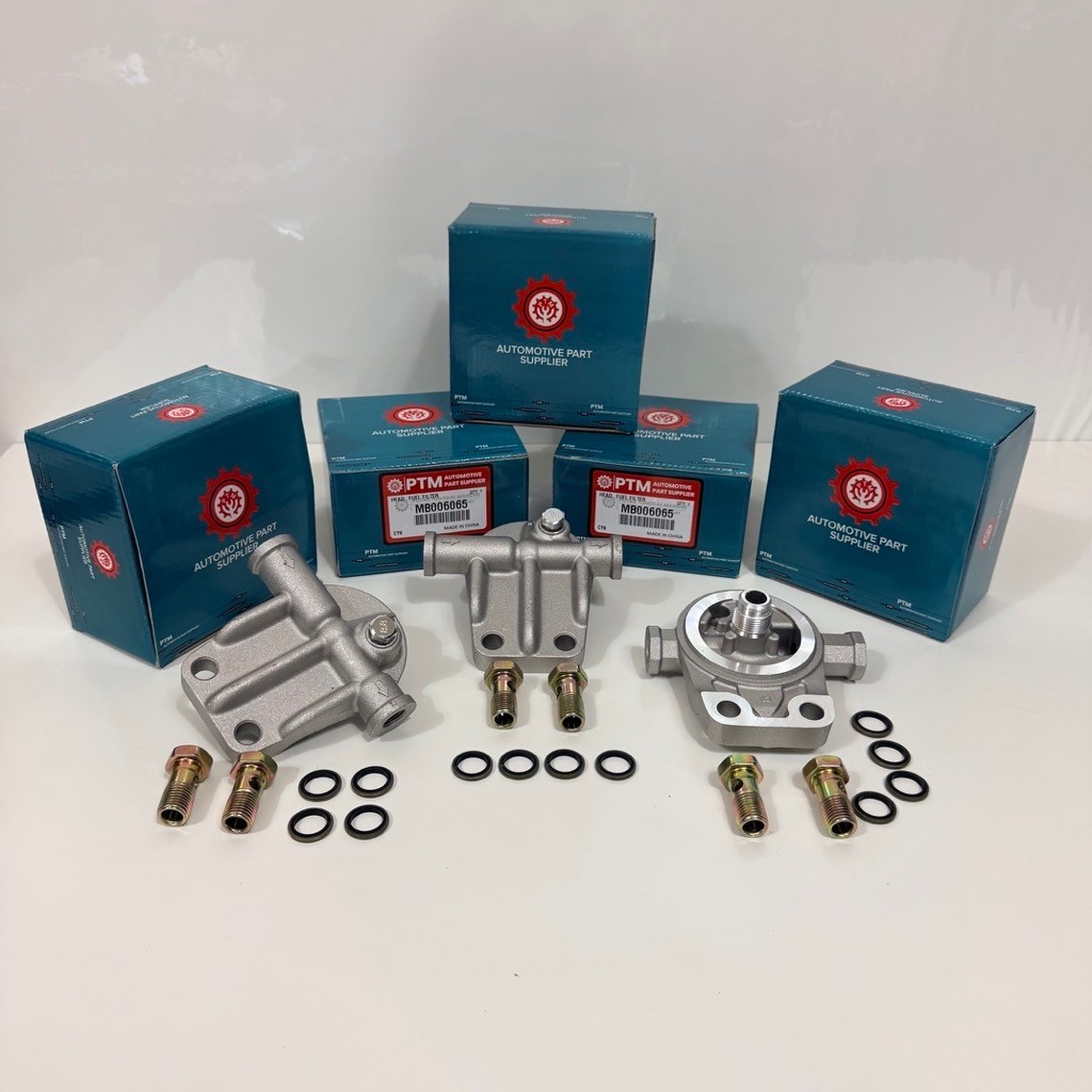HEAD FUEL FILTER -  BRACKET FUEL FILTER - KEPALA FUEL FILTER MITSUBISHI PS100/PS120/PS125 GENUINE PT