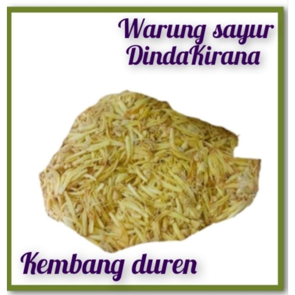 Kembang Duren  rebus  500 gr Warung Sayur Dindakirana teluk Pucung Bekasi Utara order sekarang kirim