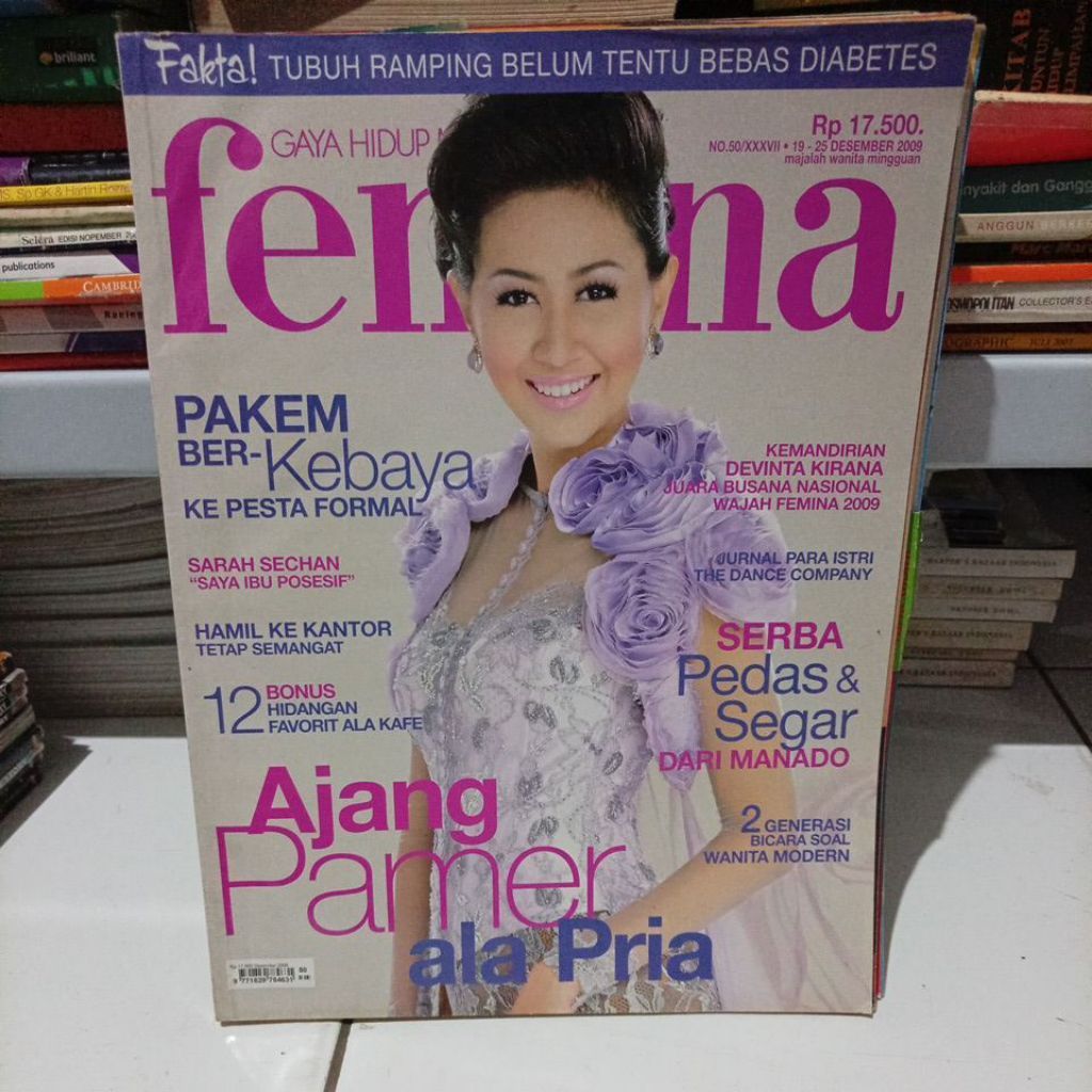MAJALAH FEMINA EDISI 50/DESEMBER 2009