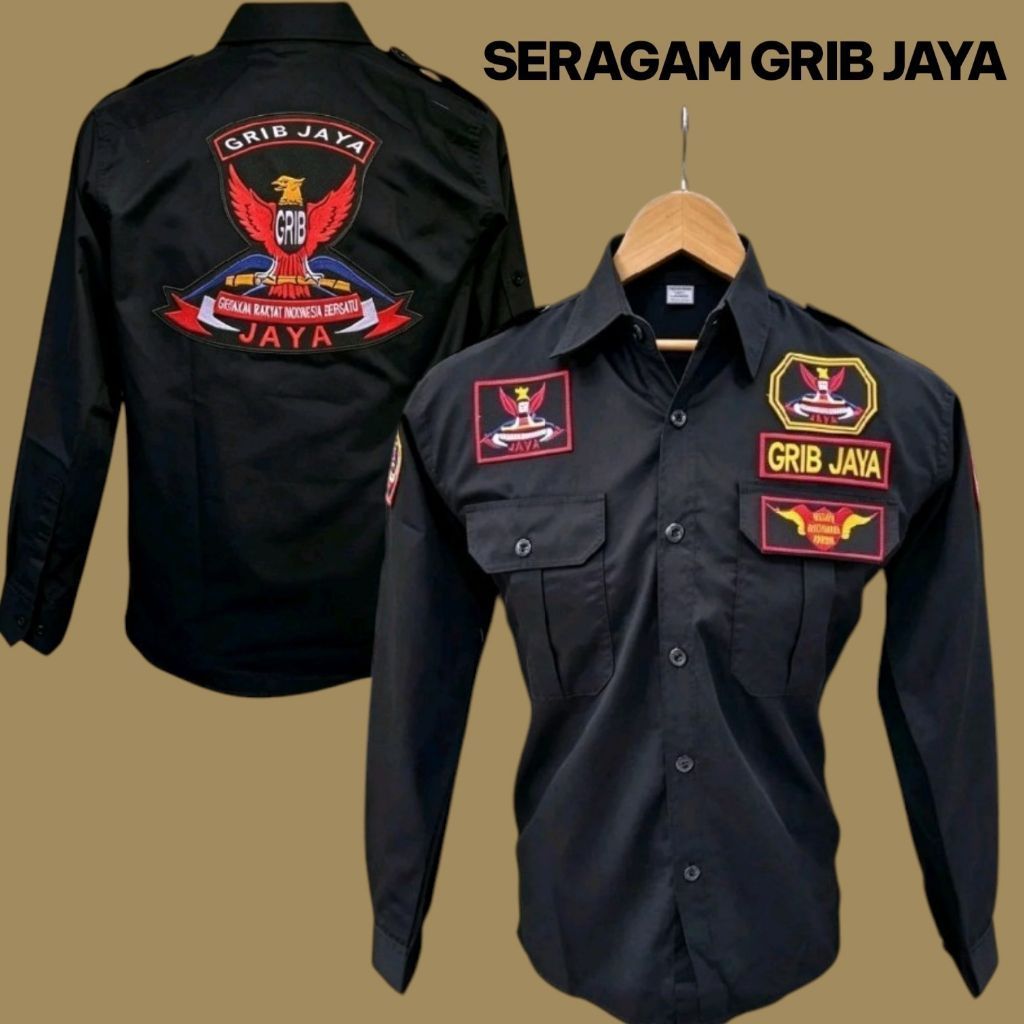 Baju Grib Jaya, Kemeja Grib Jaya, Seragam Grib Jaya