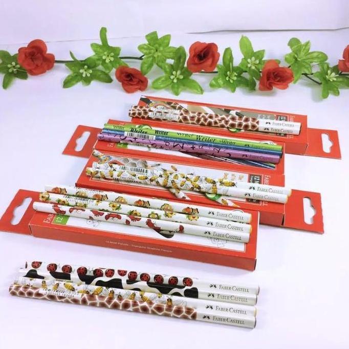 Faber Castell Pensil 2B Motif / Pensil karakter Faber Castell