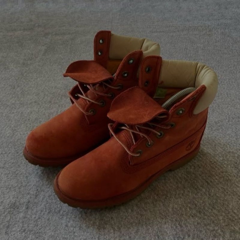 timberland red icon bots