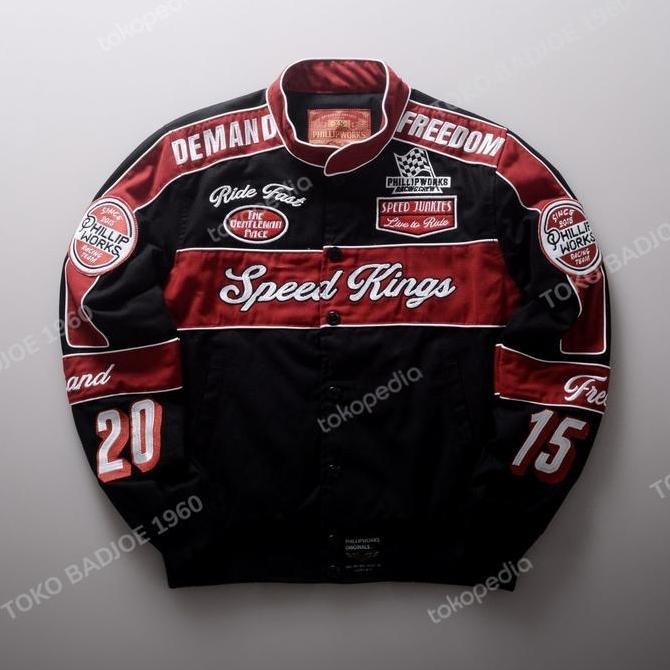 JAKET MOTOR PHILLIP WORKS SPEED KINGS