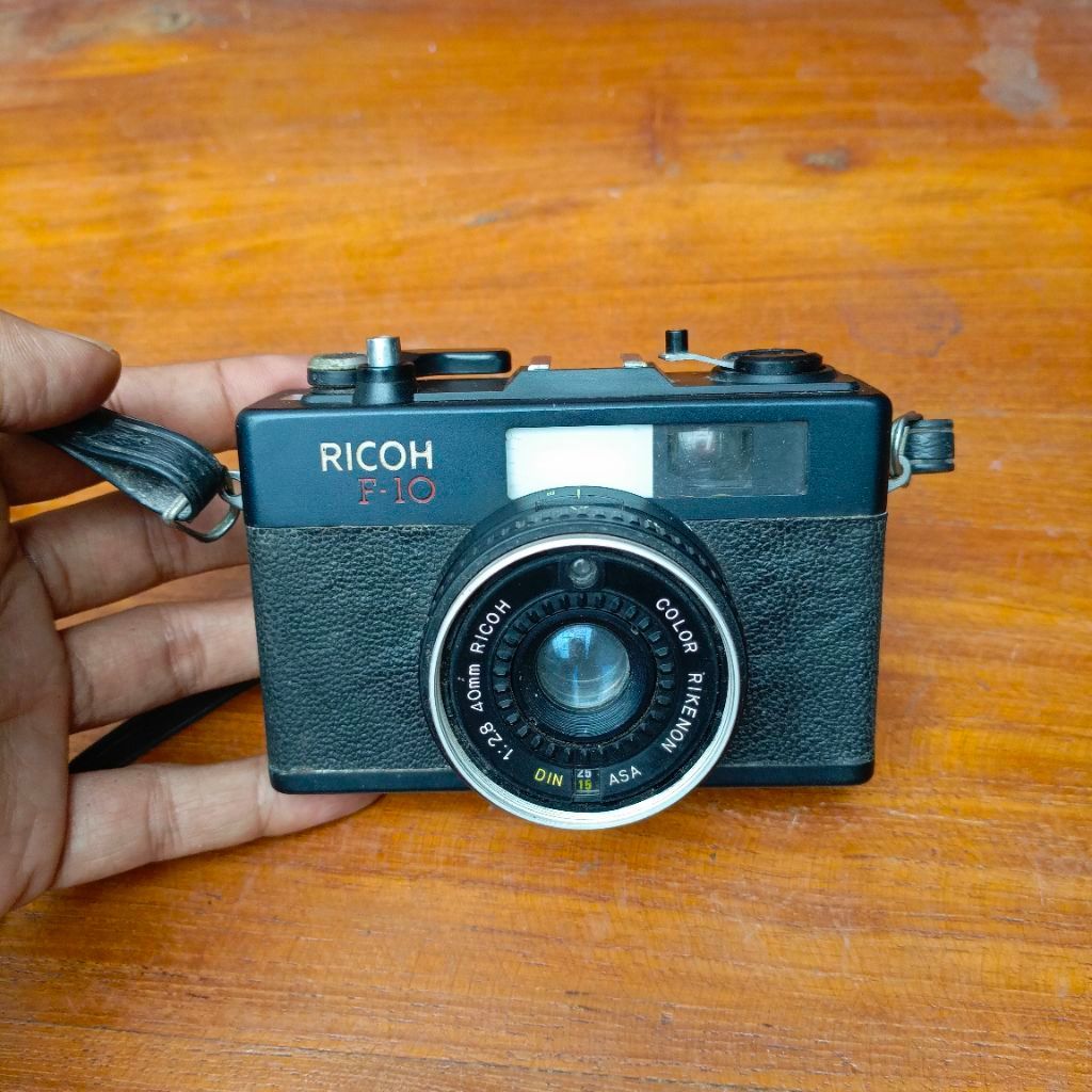 kamera analog ricoh f 10 antik jadul vintage