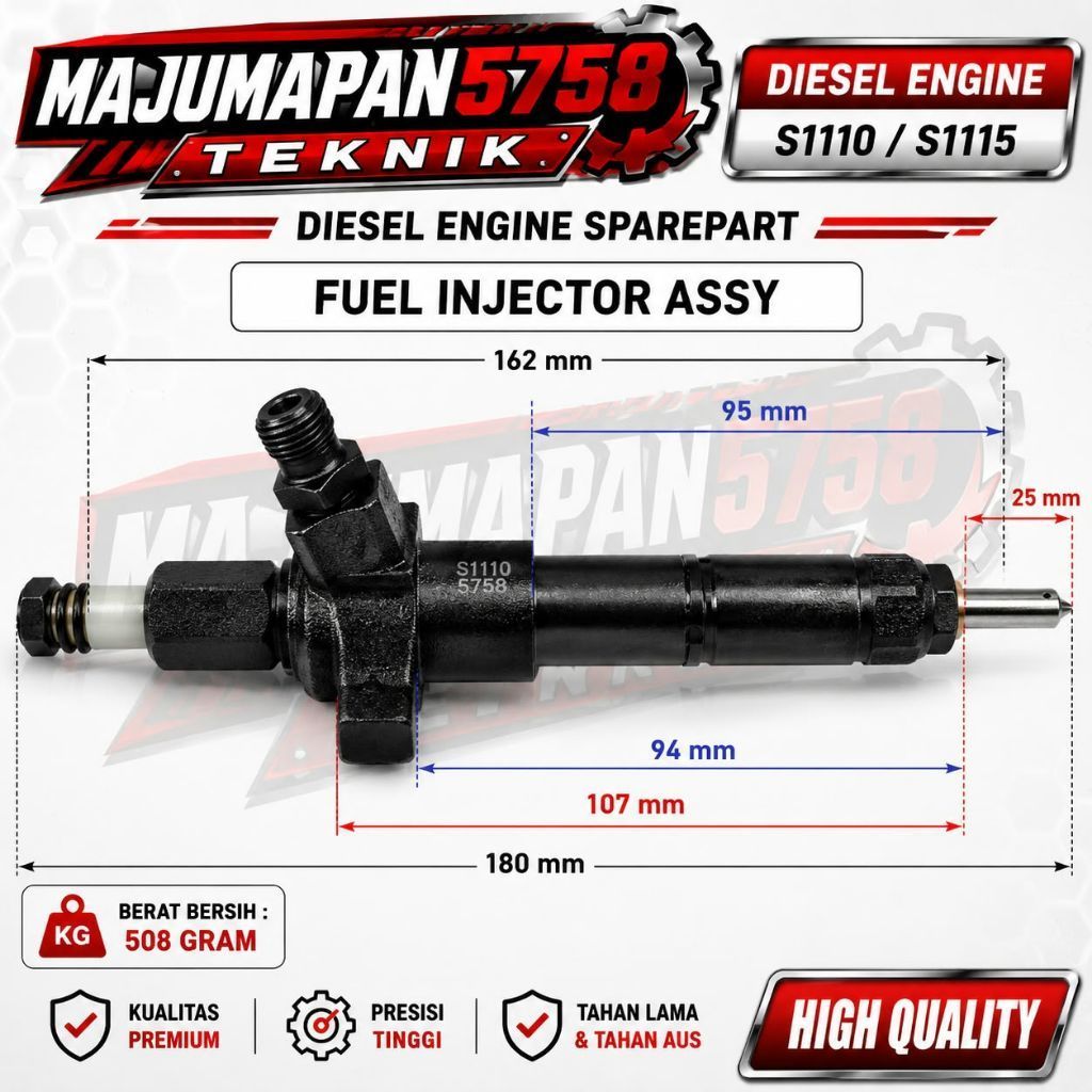 S1115 fuel injector / injector assy / rumah pluger S-1115