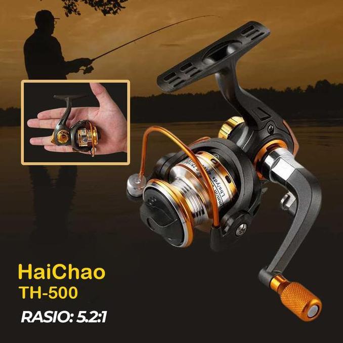 NAVHOKA Reel Pancing Spinning Fishing Reel Kumparan
