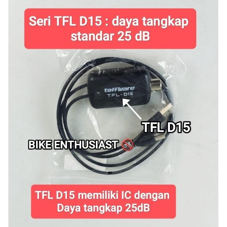 best deals tfl-d15 taffware penguat sinyal antena tv digital penguat sinyal tv digital antena booste